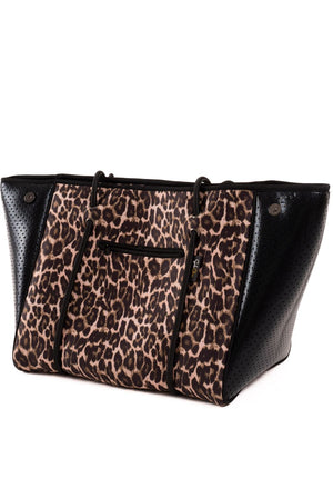 Large Leopard Tote